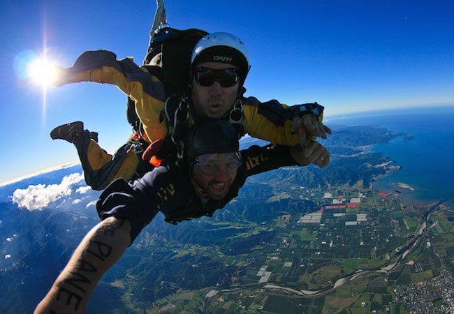 Skydiving