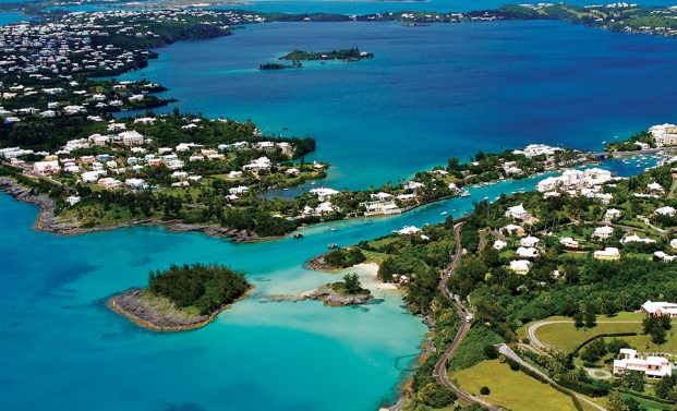 Bermuda aerial view