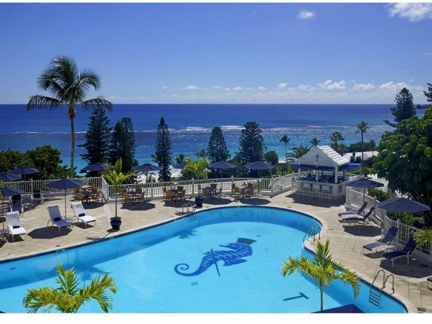 Elbow beach Bermuda pool