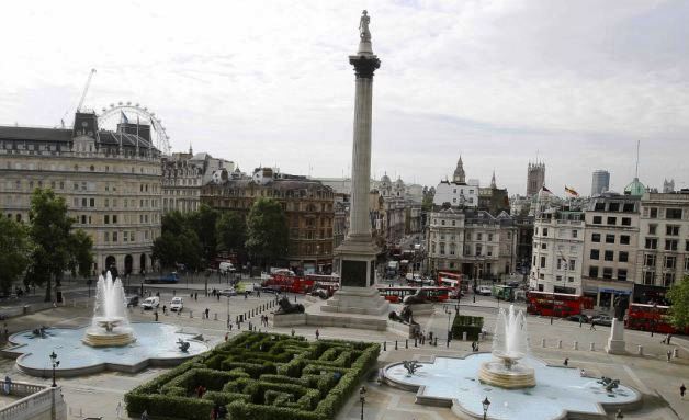 Trafalgar Square garden