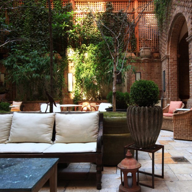 Greenwich Hotel outdoor patio