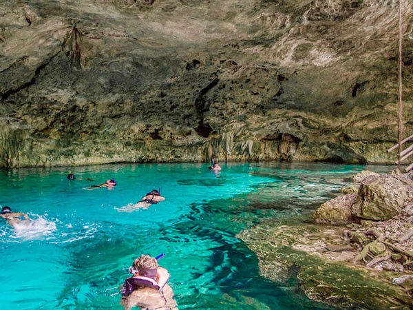 Riviera maya swimming holes