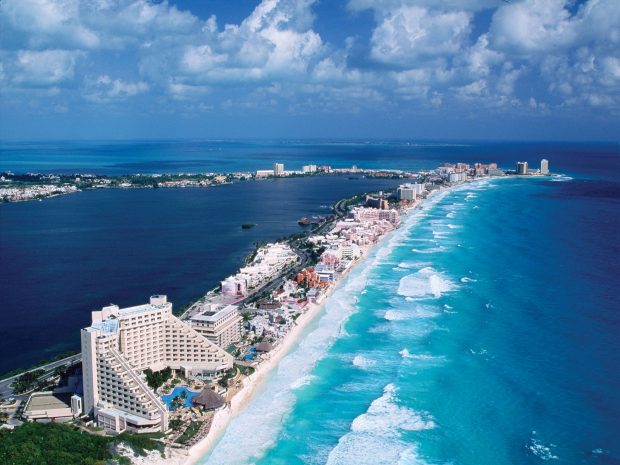 Beach Cancun Mexico