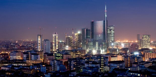 skyline milan Italy